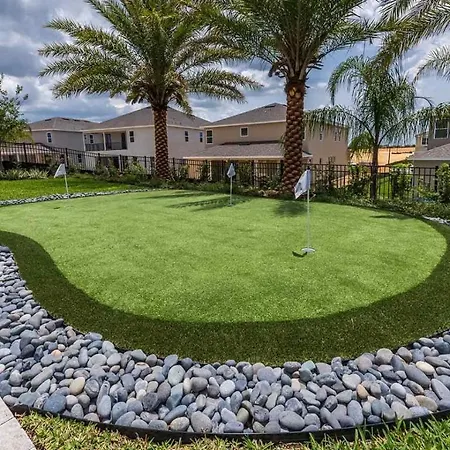 Contemporary 8 Bdrm Villa With Putting Green At Encore